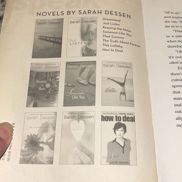 The Truth About Forever By Sarah Dessen New York Times Bestselling Author - Picture 5 of 5